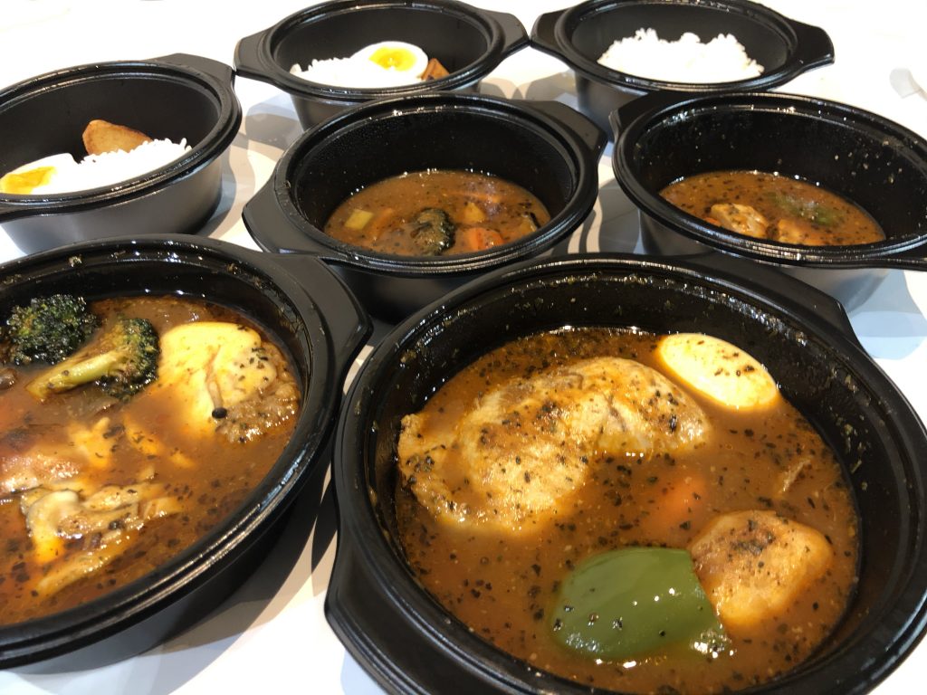 大好評 テイクアウト Soup Curry Rakkyo 札幌スープカレー らっきょ チャイコ Chaico チャンドリカ Spicegogo